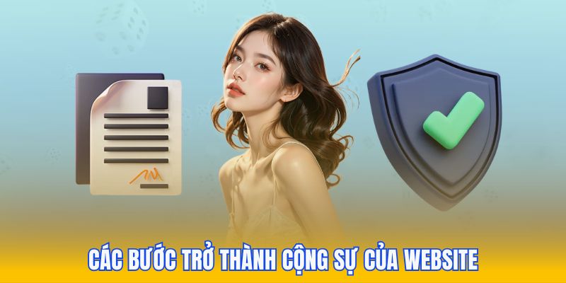 Các bước trở thành cộng sự của website