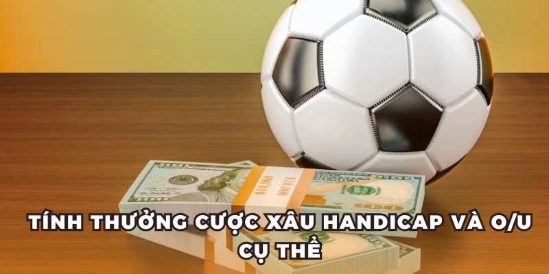 Tính thưởng cược xâu Handicap và O/U cụ thể